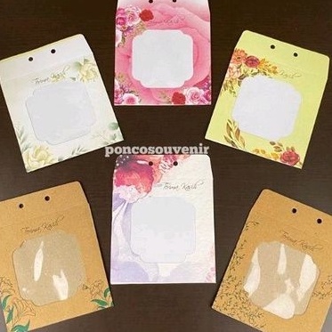 

HJ6 1 pcs Amplop kemasan souvenir 1 X 1 cm