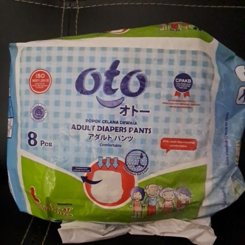 oto popok dewasa satuan ukuran L