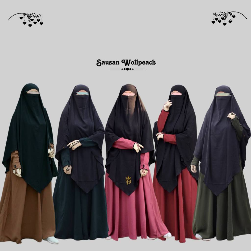 Sausan Wolfis Gamis Only Duta Busana