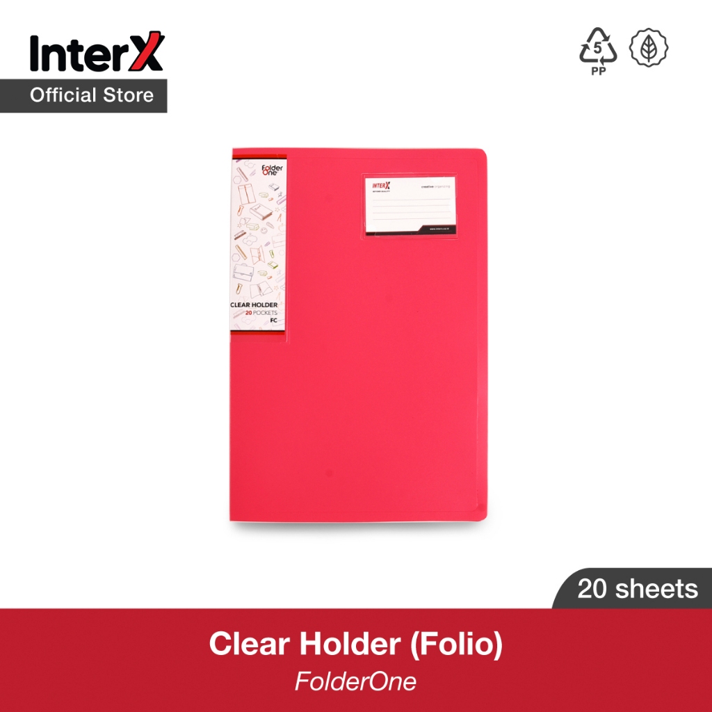 

Clear Holder FC 20 InterXfolder