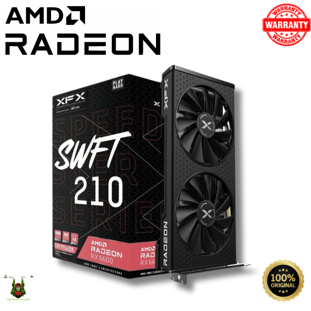 XFX SWIFT 210 Radeon RX 6600 8GB GDDR6