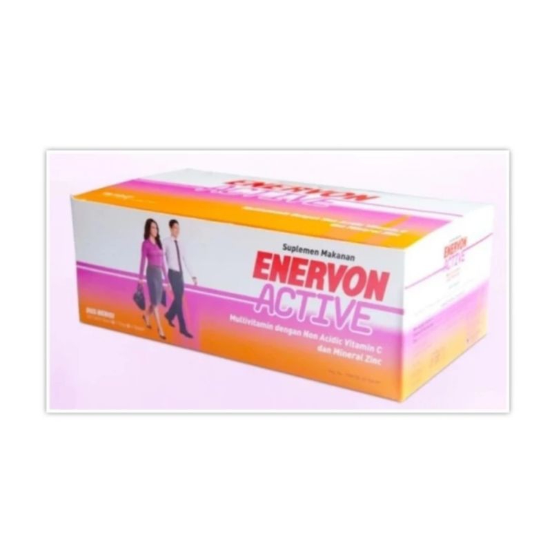 Enervon Active Strip Tablet 1 box 25 Strip Vitamin C Zinc