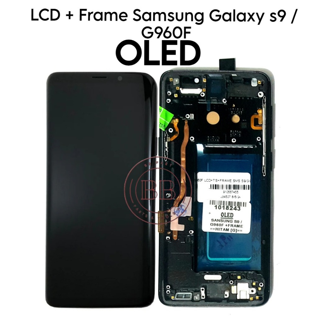 LCD Touchscreen Fullset Samsung Galaxy S9 / G960 / SM-G960F / SM-G960 / SM-G960F / SM-G960U / SM-G96
