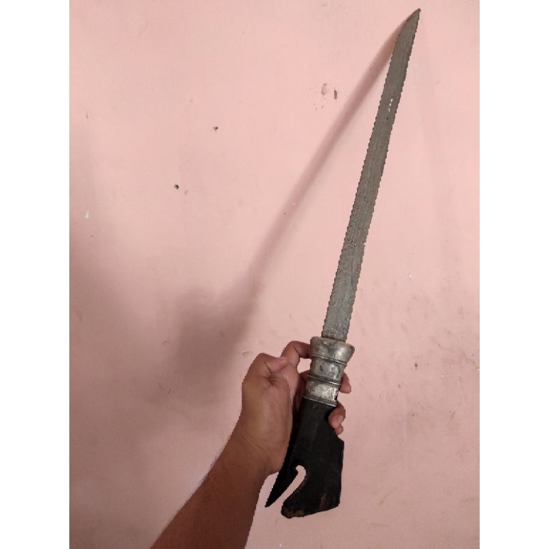 pedang alameng Bugis original sepuh