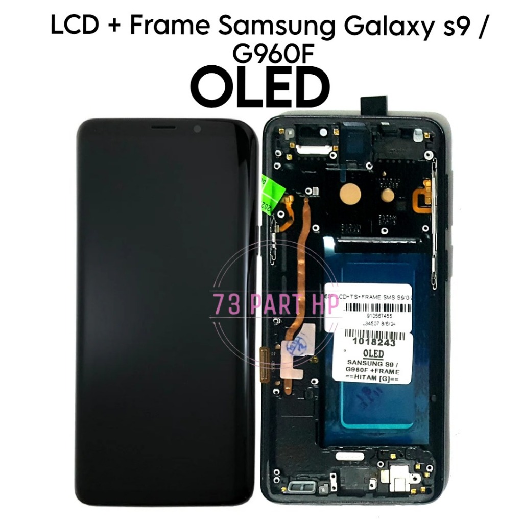 LCD Touchscreen Fullset Samsung Galaxy S9 / G960 / SM-G960F / SM-G960 / SM-G960F / SM-G960U / SM-G96