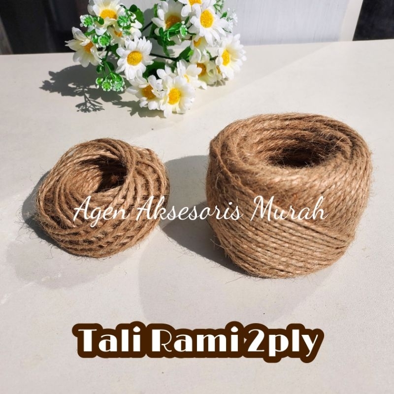 

Tali Rami/Tali Goni 2 ply - Tali Dekorasi Rustic