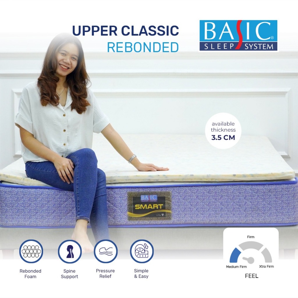 BASIC Springbed Upper Mattress Classic Orthomedic