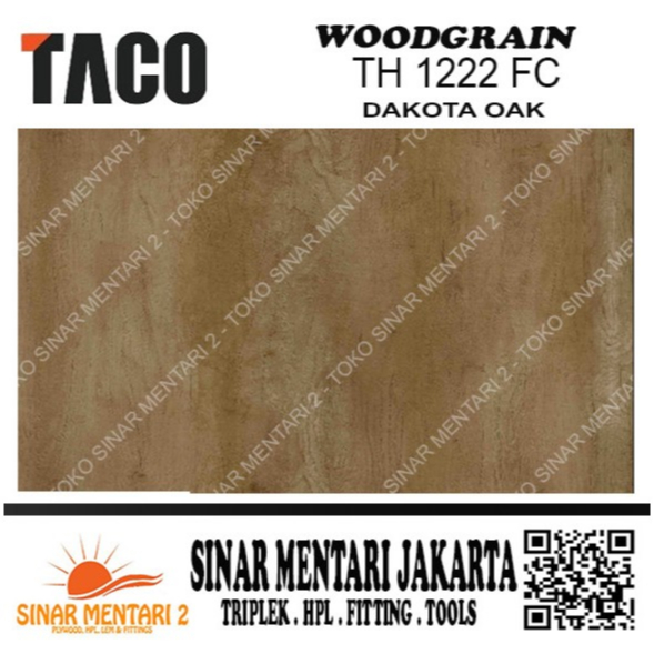 TACO HPL WOODGRAIN TH 1222 FC DAKOTA OAK