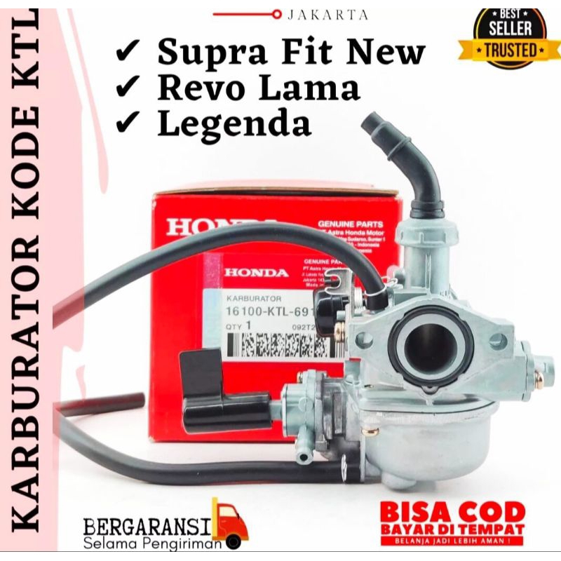 KARBURATOR MOTOR SUPRA FIT NEW KARBU , MOTOR REVO LAMA , MOTOR LEGENDA , MOTOR REVO ABSOLUTE 110 KAR