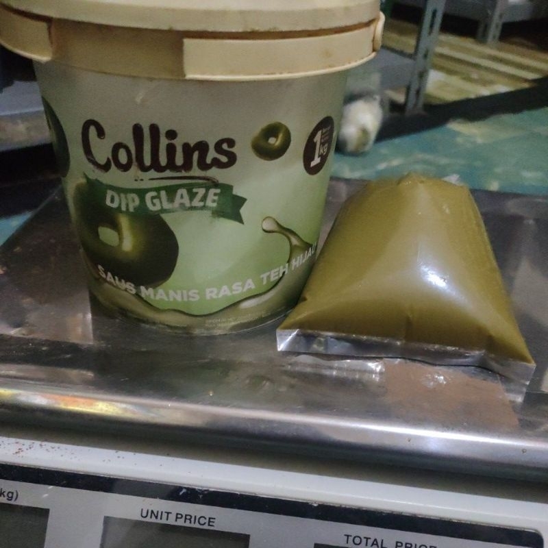 

Collins Glaze Matcha Repack 250gram