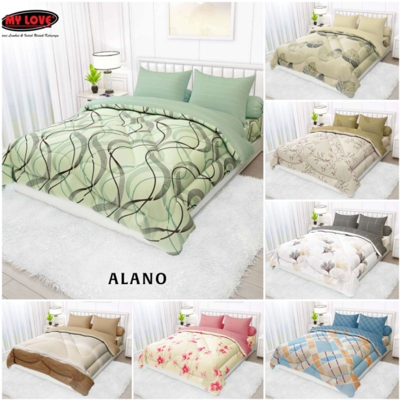 My Love - Sprei My Love 160x200 Tinggi 30 Cm Plat / Sprei My Love 160x200 Motip Terbaru
