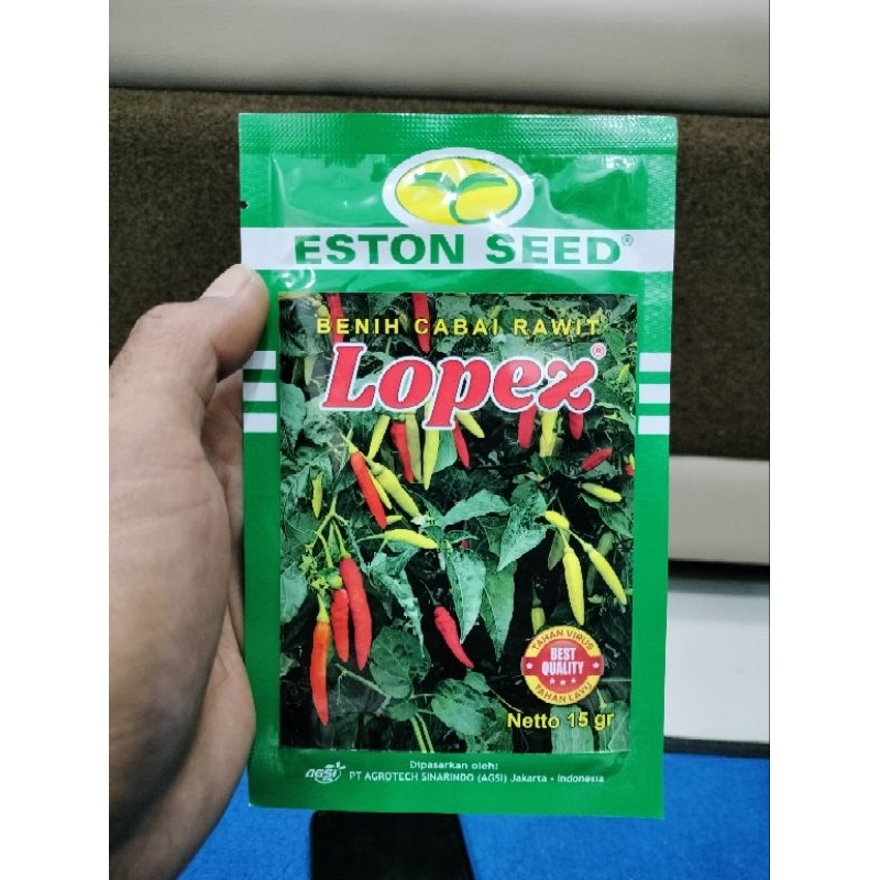 

Cabe Lopex 15gr Tahan Virus Original Eston Seed