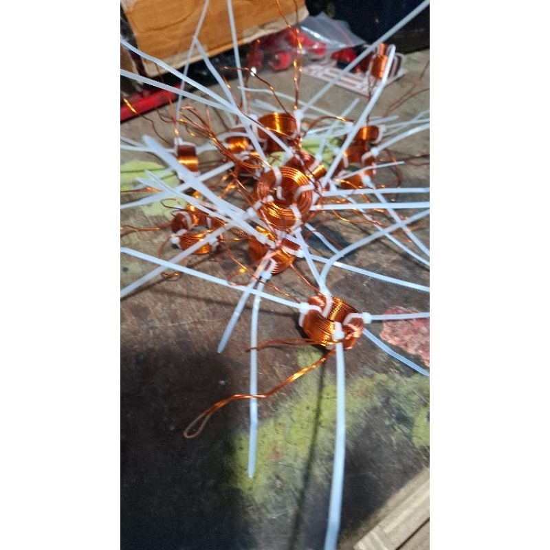 coil lilitan crossover pasif 0,33mh 0,8mm