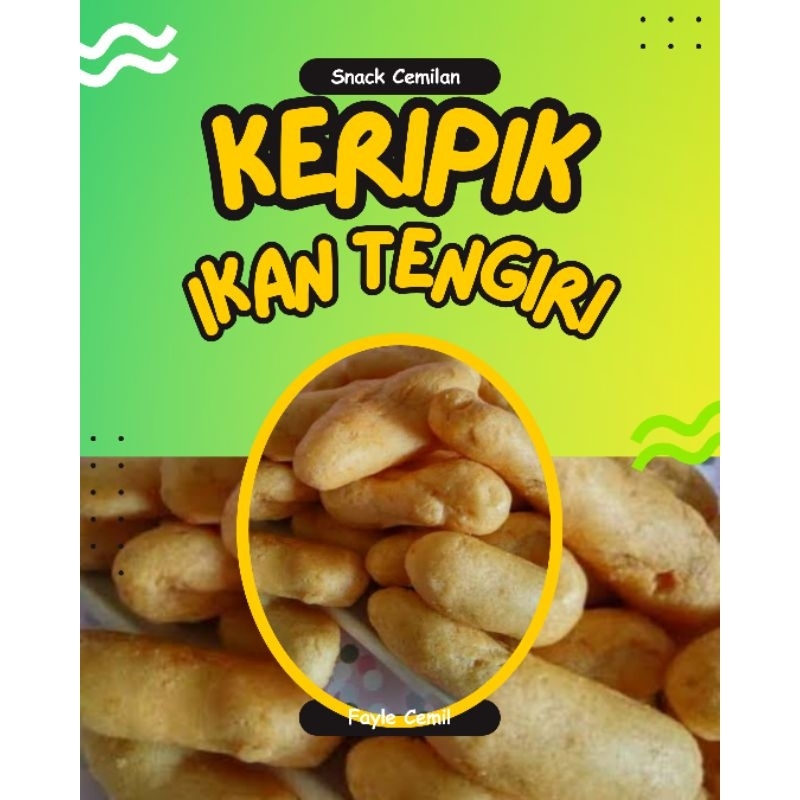 

Keripik Ikan Tengiri / Keripik Beton Kemasan 250 Gr