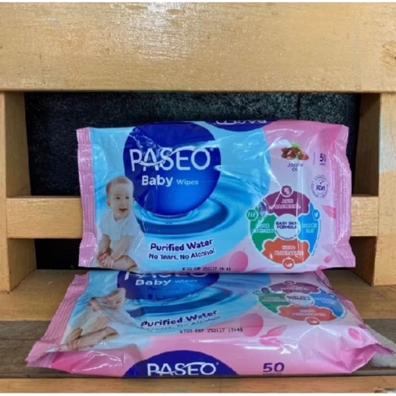 Tissue basah Paseo 50sheets,TISSUE BASAH PASEO