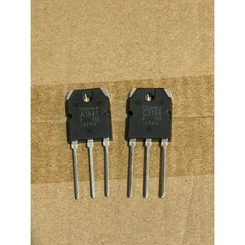 TRANSISTOR 2SA1941 2SC5198 (SATU SET) A1941 C5198 1941 5198 TOSHIBA