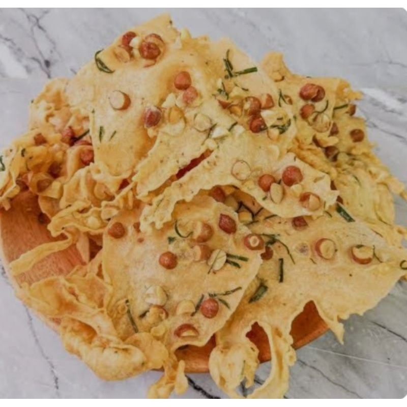 

peyek kacang tanah gurih