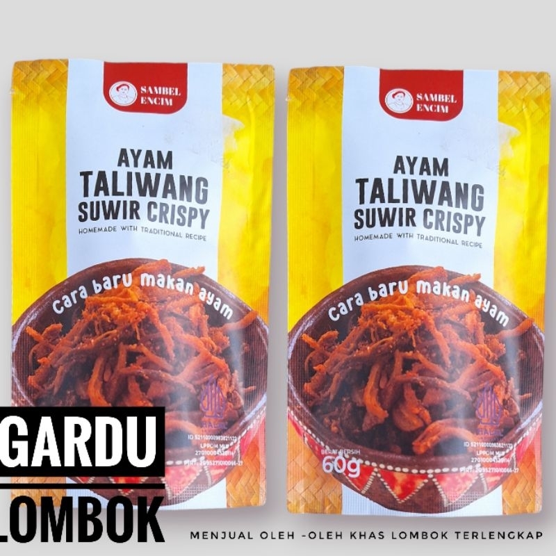 

Ayam Taliwang Suwir Crispy Khas Lombok