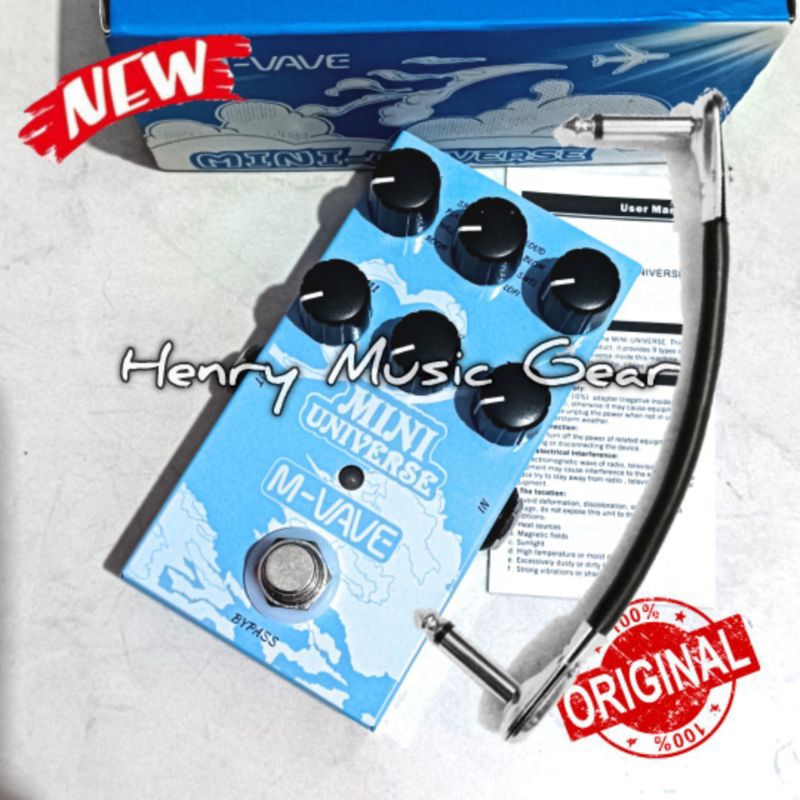 M-Vave Mini Universe 9 Mode Reverb BARU