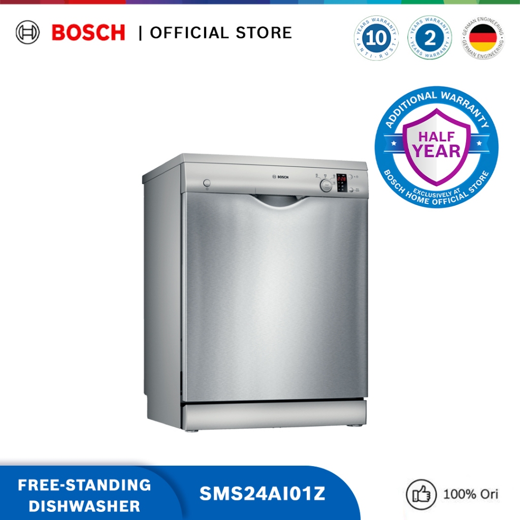 Bosch SMS24AI01Z Free-Standing Dishwasher 60 cm