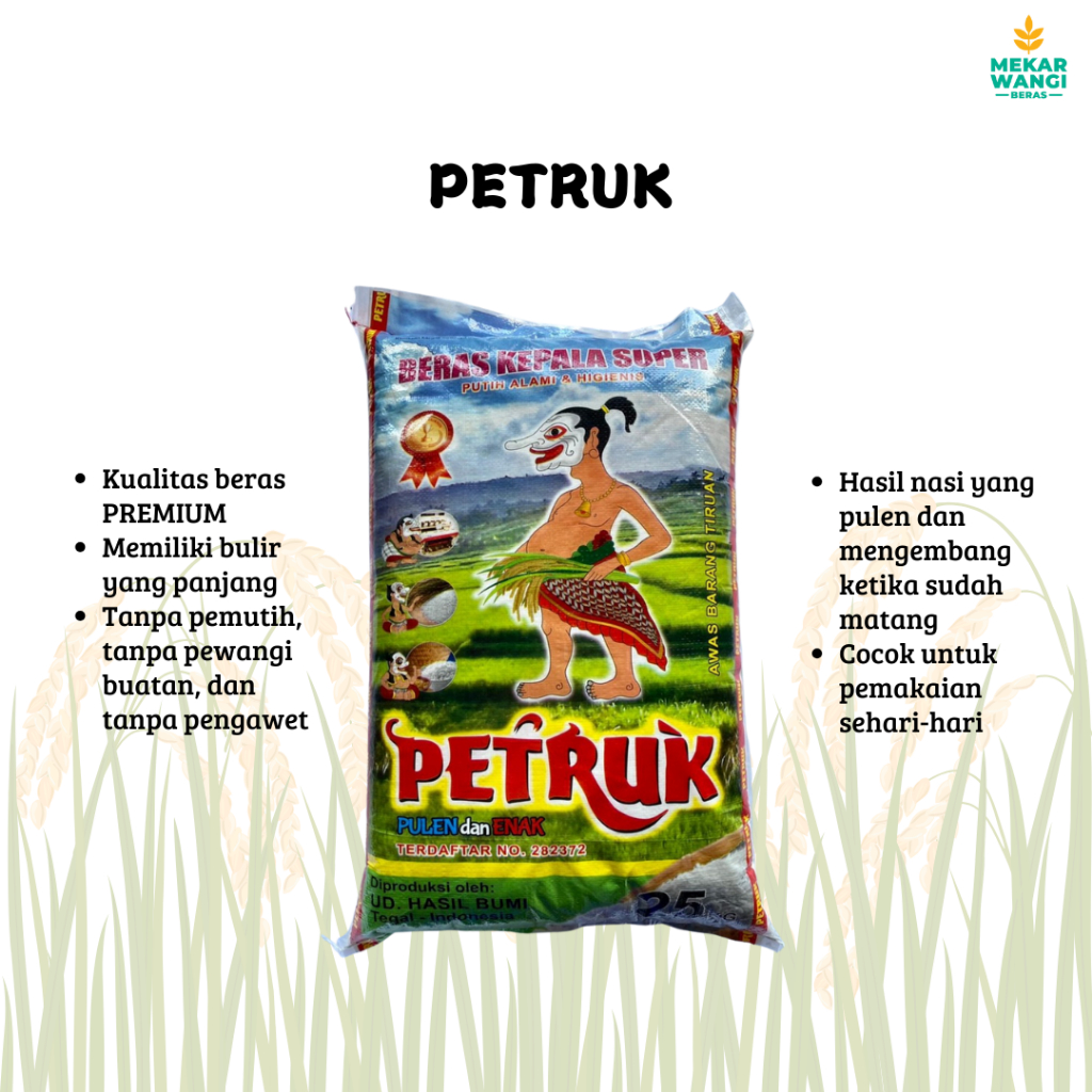 

BERAS PETRUK 20kg