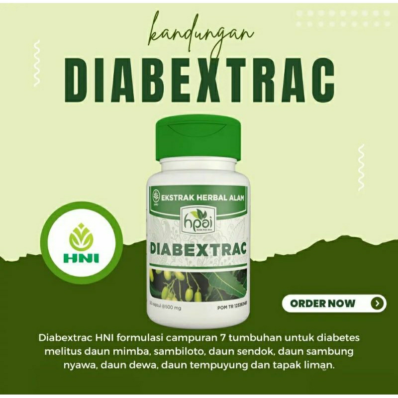 

HERBAL KENCING MANIS DIABET DIABEXTRAC