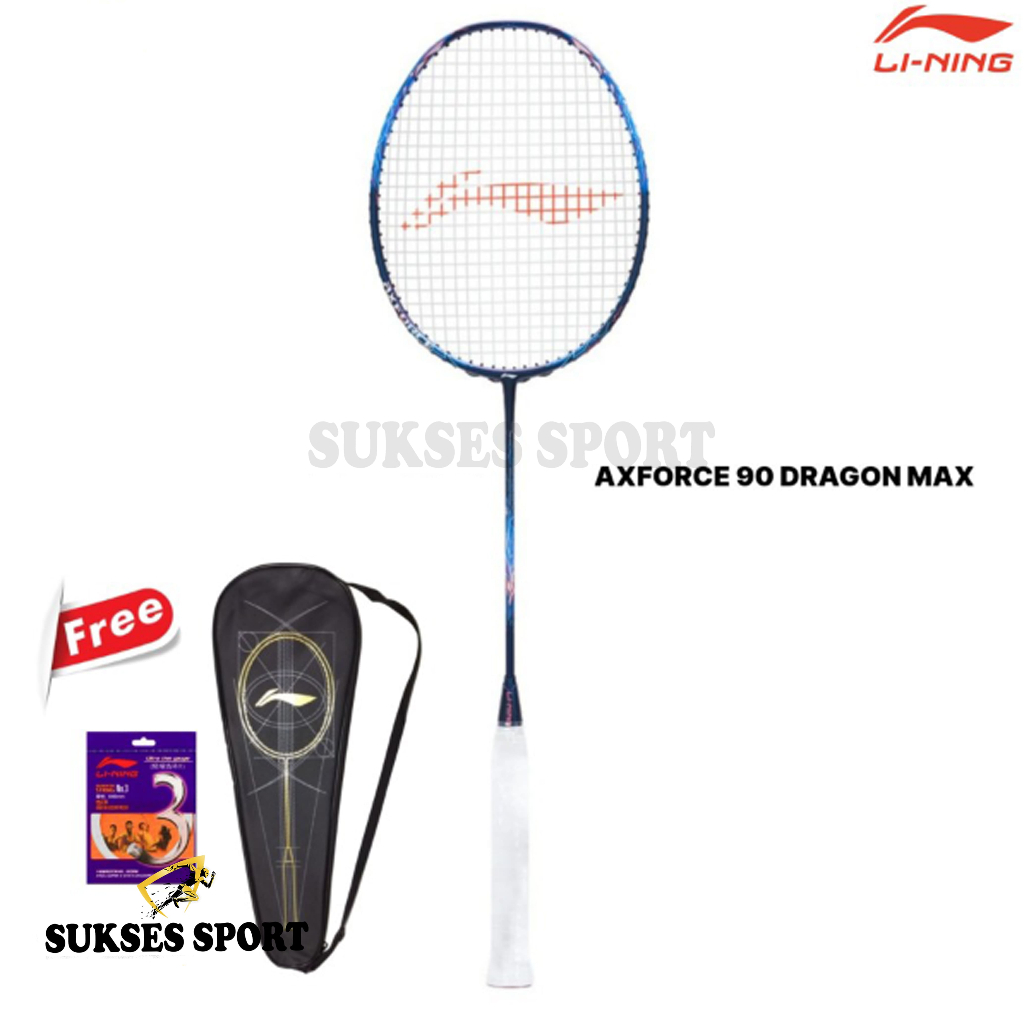 Raket Badminton Lining AXForce AX Force 90 Max Dragon Tiger Original