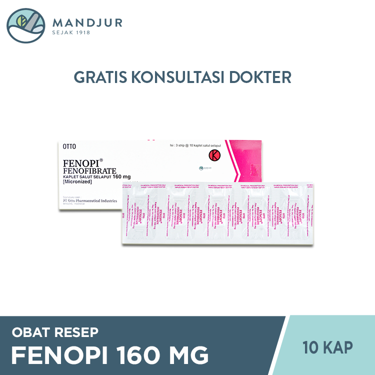 Fenopi 160 mg 10 Kaplet