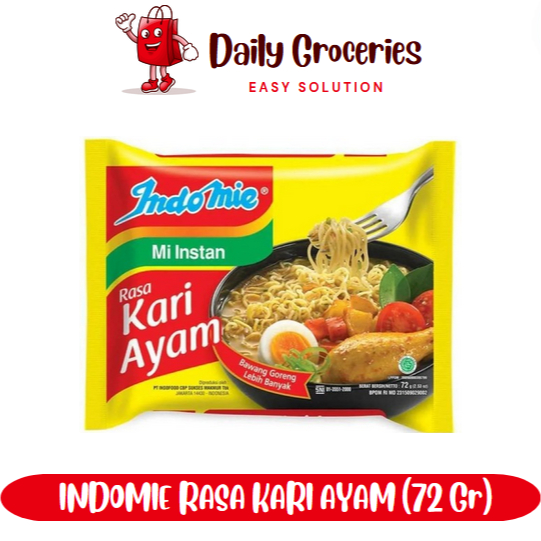 

Indomie Kari Ayam 72gr