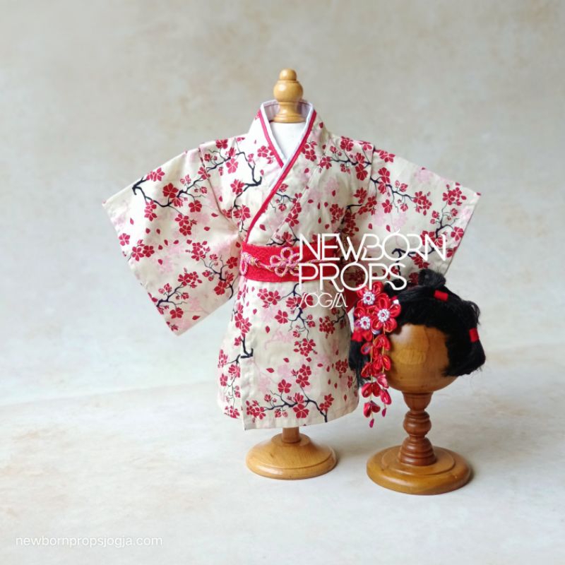 Newborn Props Jogja Kimono Newborn untuk fotografi newborn