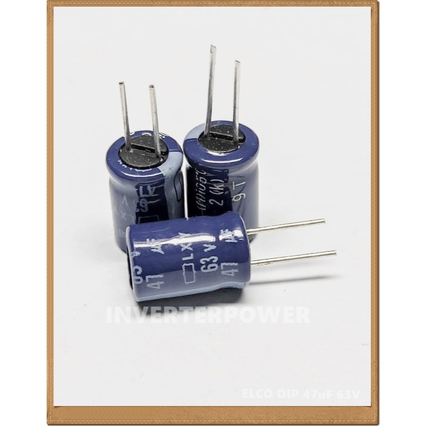 47uf 63v 47 uf 63v elco elko electrolytic capasitor kapasitor
