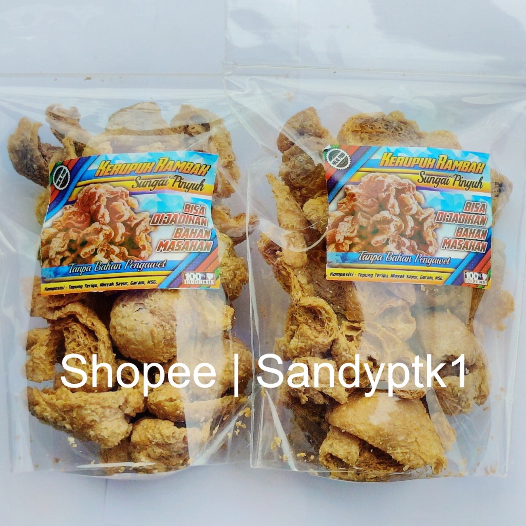 

Kerupuk Rambak VEGETARIAN VEGE Kulit Sapi VEGAN Kerece Jangek