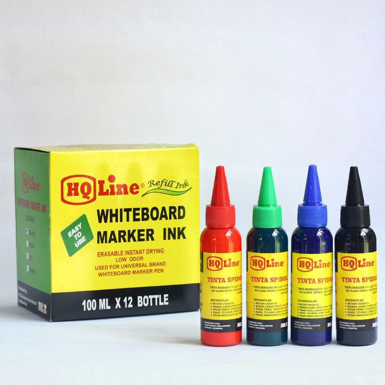 

Refil Isi Tinta Spidol Whiteboard HQ Line 1 ml KODE Q6Z9