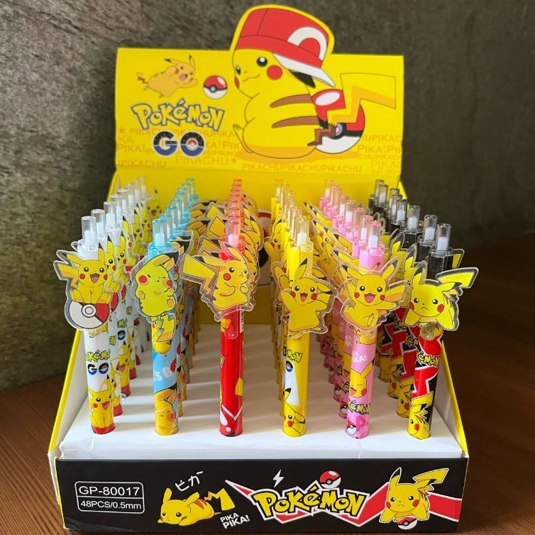 

Paket Usaha Pulpen Lucu Akrilik Sanrio Ink Pen Pokemon Lotso Pen Cetek isi 48 KODE C2Y5