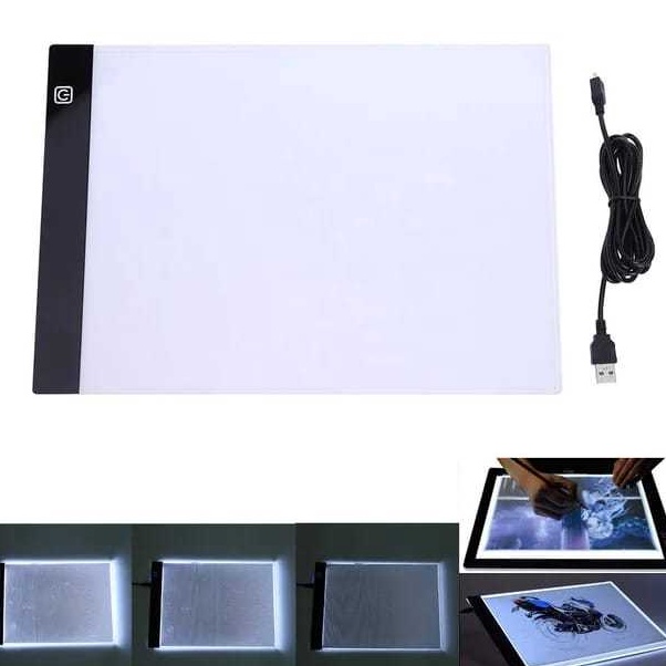 LED Drawing Tracing Board Stensil Board  Drawing Board LED  Papan Gambar Lampu r T4T9