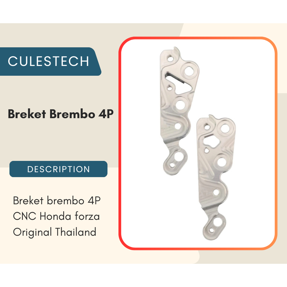 Breket Brembo 4P Forza Cnc Ori Thailand