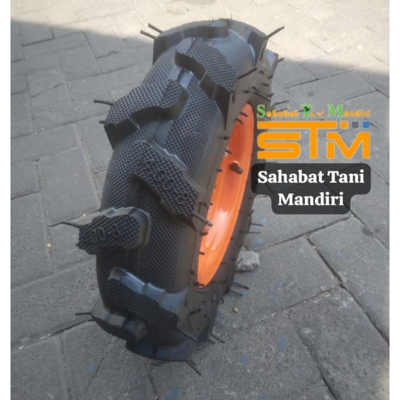 Ban karet cultivator