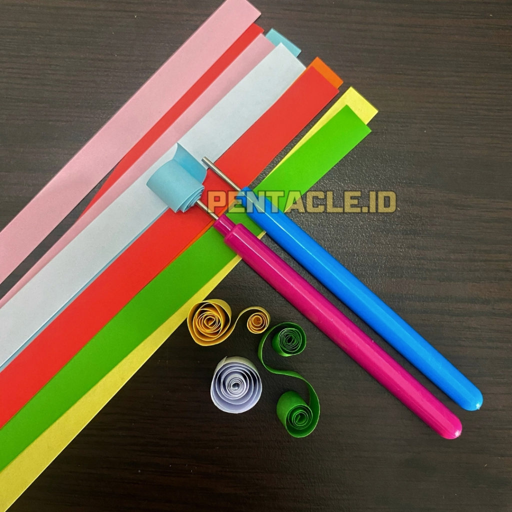 SATUAN Paper Quilling Tools Jarum Quilling Quill Pen Lamaran Mahar Nikahan Hiasan Kertas Gulung Kuil