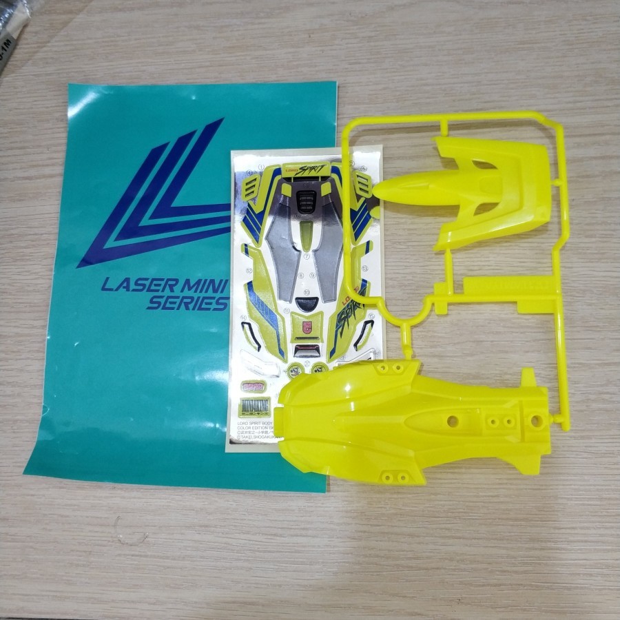 Tamiya Body Lord Spirit Yellow Fluorescent(neon)