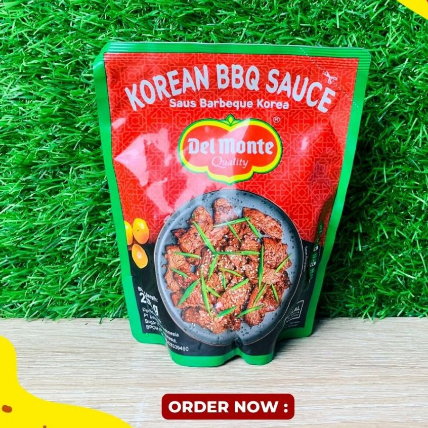 

DELMONTE BBQ KOREAN STANDING POUCH 250GR