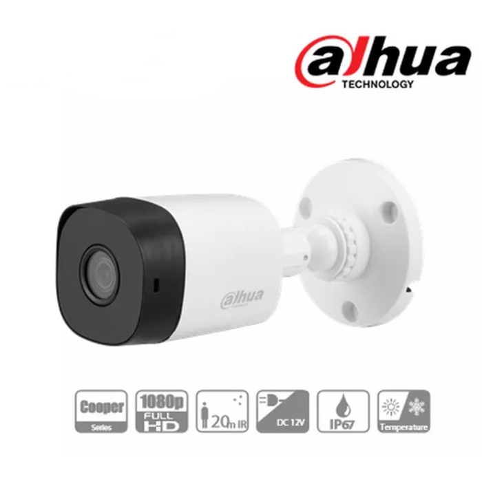 Dahua Camera DH-HAC-B1A21P/B1A21U 2MP HDCVI Fixed-focal Bullet Camera