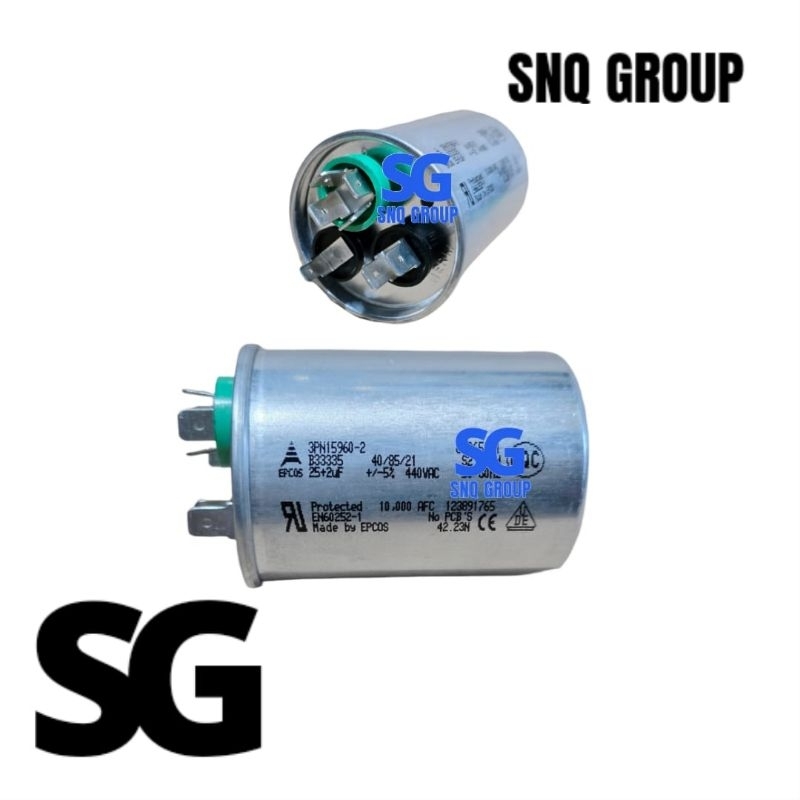 Capasitor AC daikin original 440 VAC 50/60hz - Kapasitor original AC daikin EPCOS 440VAC