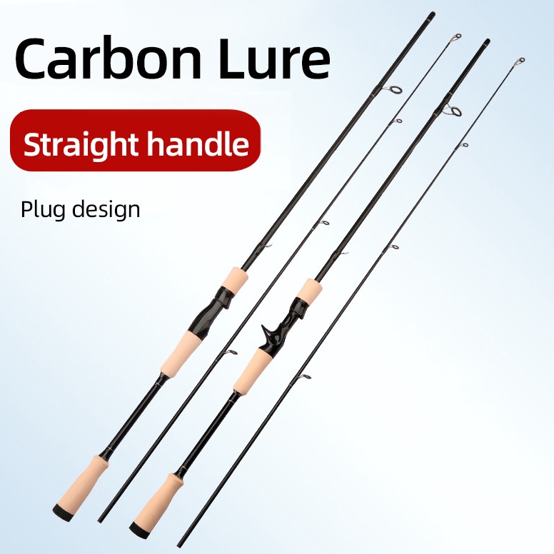 KODE M26L MUXI joran umpan karbon ultraringan MMl joran pancing gagang kayu presisi dan sensitif jar