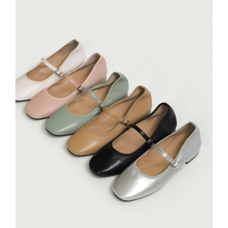 SAPPUN Charlotte Mary Jane Flat Shoes Original Korea