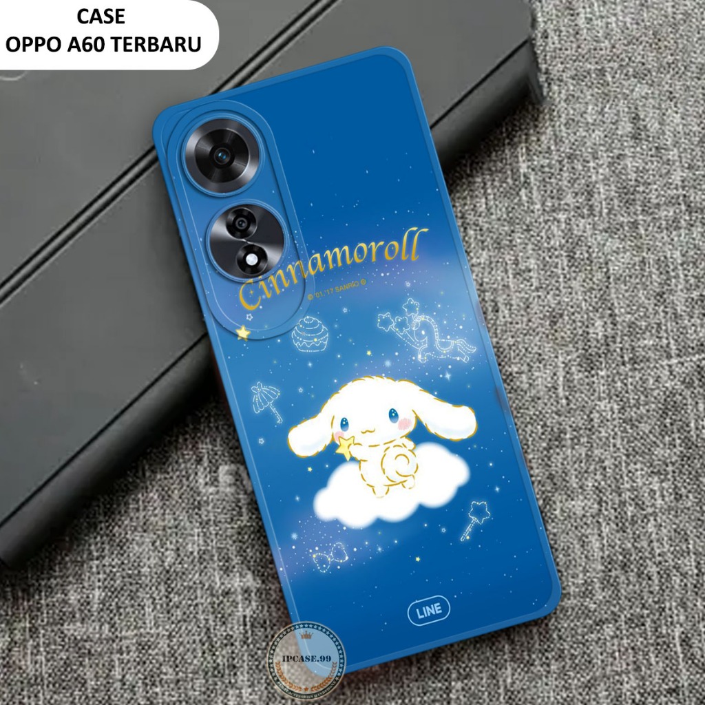 |021| OPPO A60 New - Case Procamera - Case Fashion Cute Cinnamoroll (Type Lain Tulis di Note)