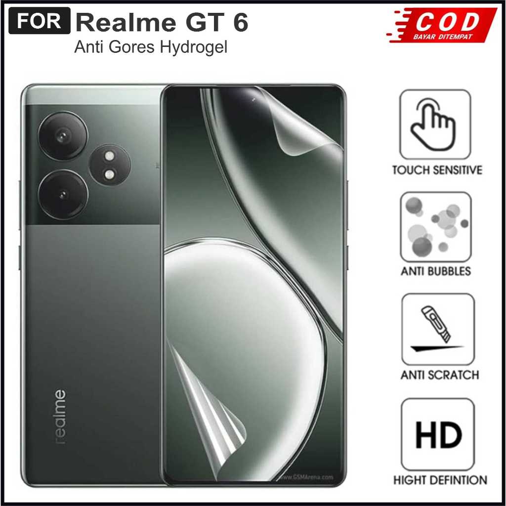 Anti gores Hydrogel Realme GT 6 Hydrogel Clear / Hydrogel Matte Anti Glare / Hydrogel Blue Matte / H