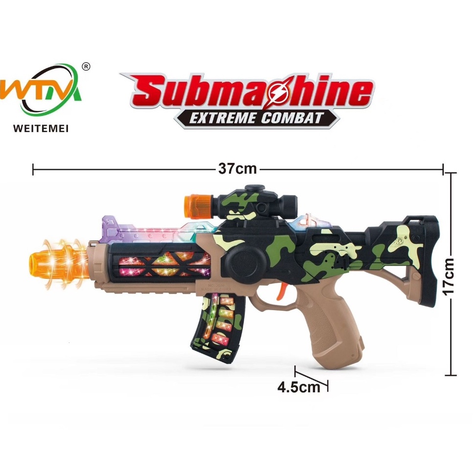 KODE T72X REDFIRE TOYS MAINAN ANAK TEMBAK TEMBAKAN PISTOL BATERAI 8 SUARA SNIPER CAPTAIN VIBRATE ADA