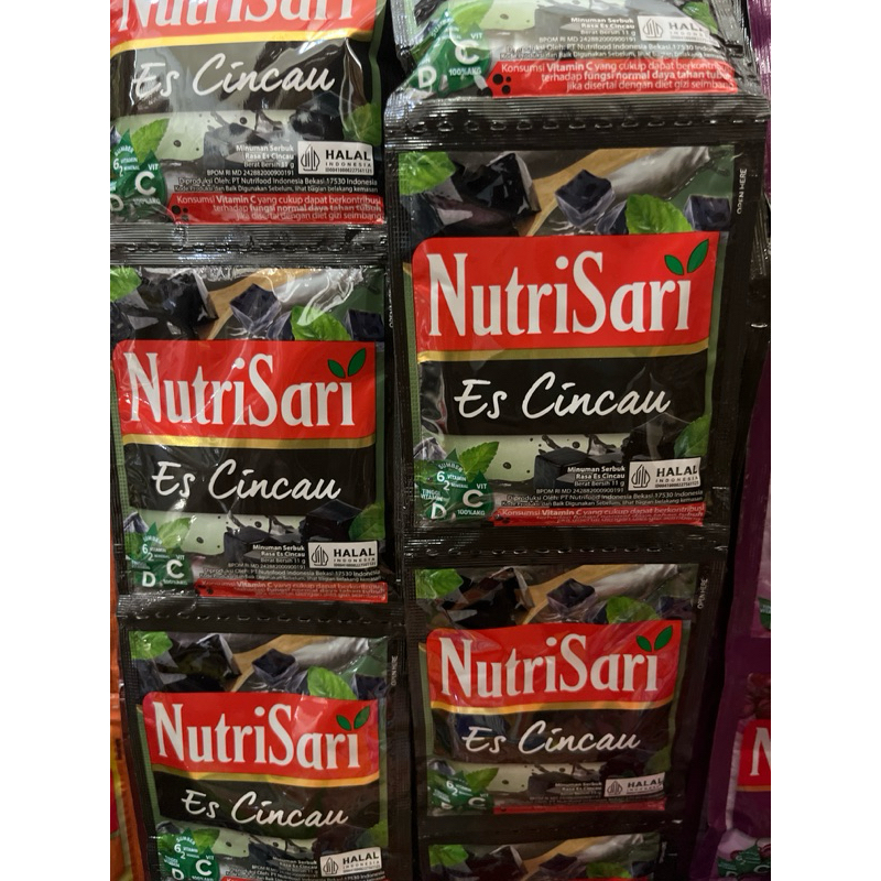 

Nutrisari Es Cincau