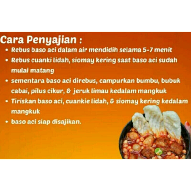 

Baci (Baso Aci) enak, pedas gurih, termurah dan terlaris.