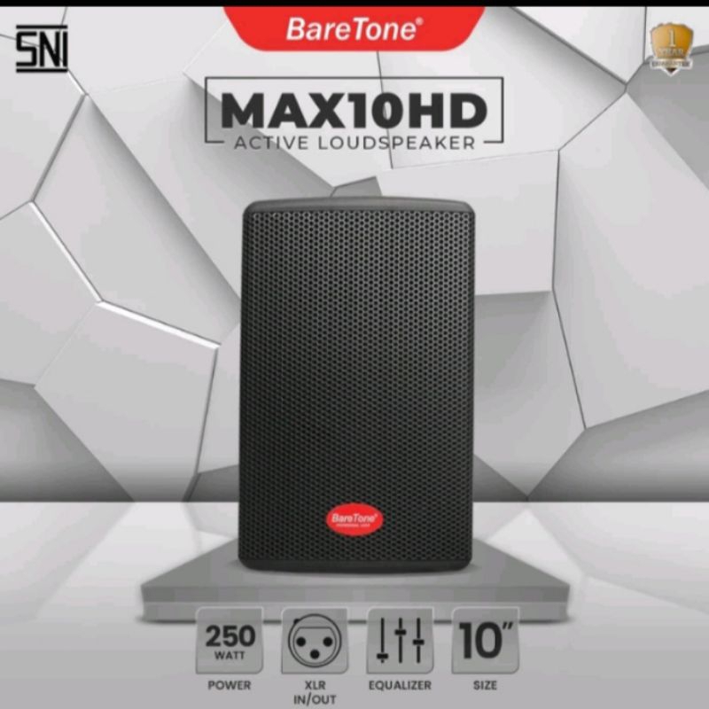 Speaker Baretone Aktif MAX10HD 10inch